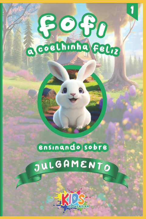 Kniha 1 - Fofi, a coelhina feliz, ensinando sobre Julgamento Junior Bueno