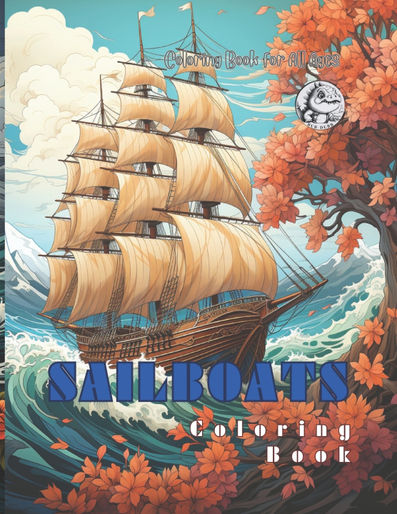 Kniha SAIL BOATS Coloring Book Bub Dubb