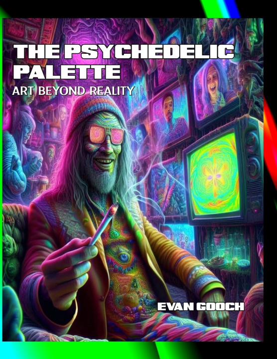 Kniha The Psychedelic Palette Evan Gooch