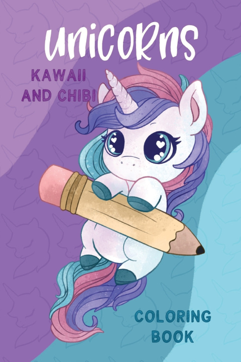 Kniha Unicorns Coloring Book Saori Books