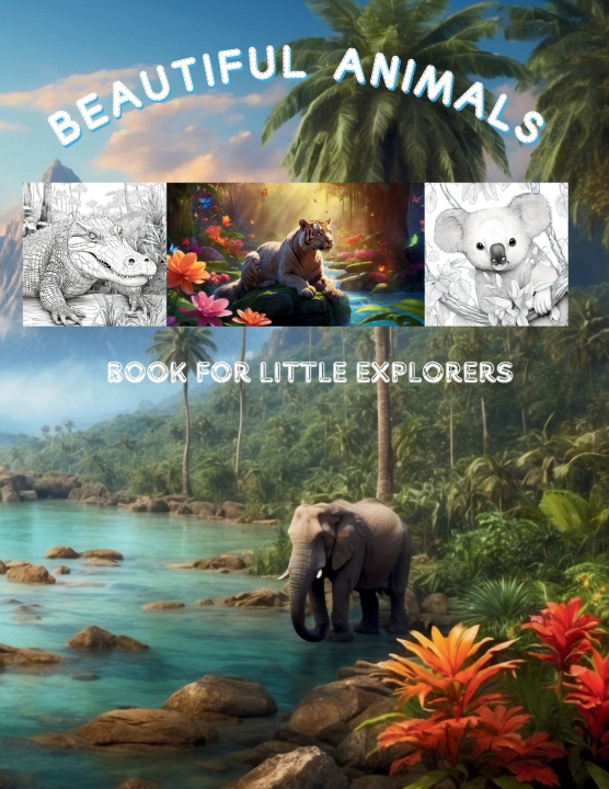 Book Beautiful Animals Book for Little Explorers Alia Natasha DC
