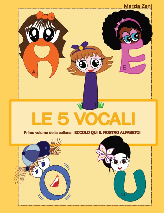 Book Le 5 vocali Marzia Zeni