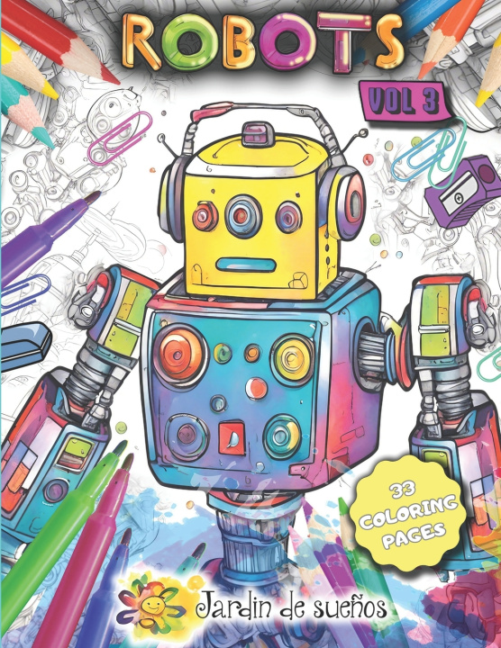 Kniha Robots (vol 3) Jardin de Sueños