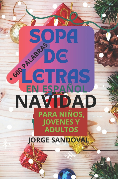 Kniha SOPA DE LETRAS Jorge Sandoval