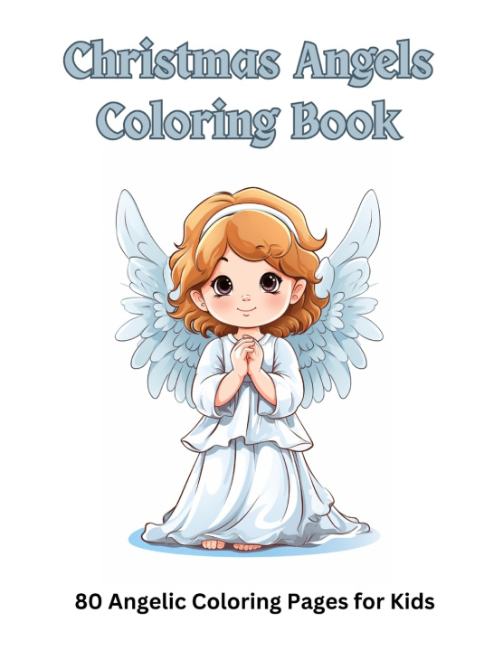 Book Christmas Angels Coloring Book Lauren McDonagh-Pereira