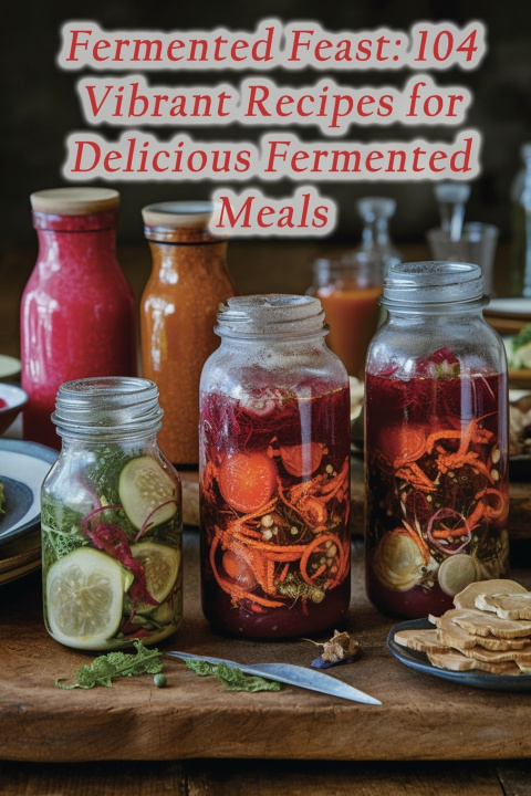 Kniha Fermented Feast Gourmet Garden Delight Spot