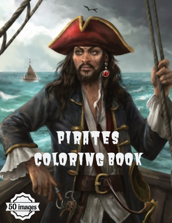 Knjiga Pirates Coloring Book Jibril Kotita