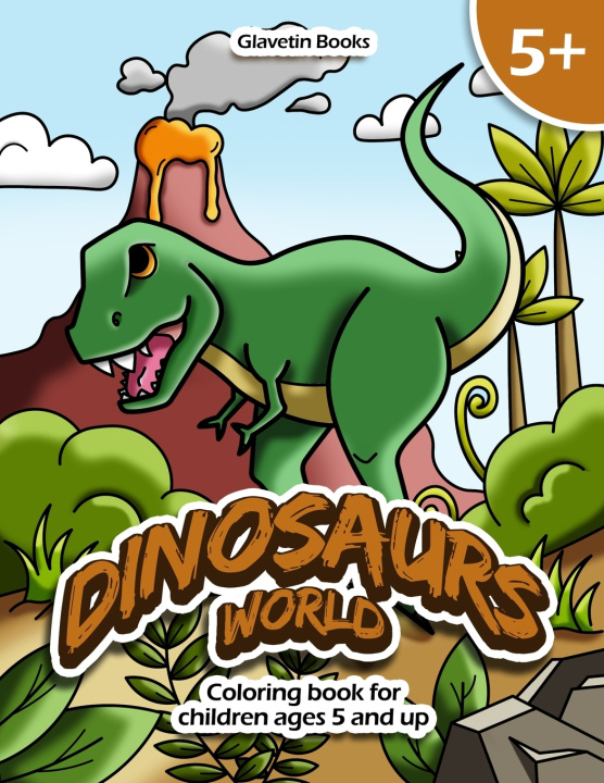 Kniha Dinosaurs world Glavetin Books