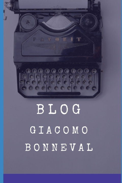 Kniha BLOG GIACOMO BONNEVAL