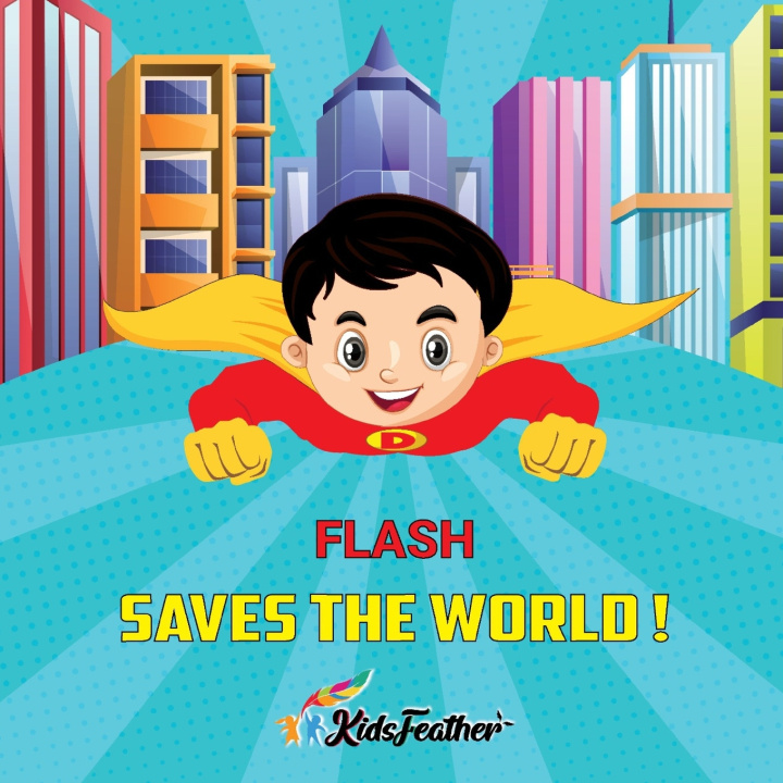 Knjiga Saves the World (Boy version) Kids Feather