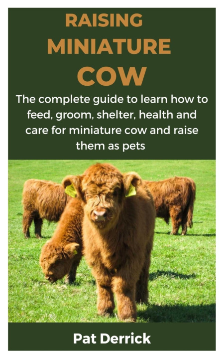 Book RAISING MINIATURE COW Pat Derrick