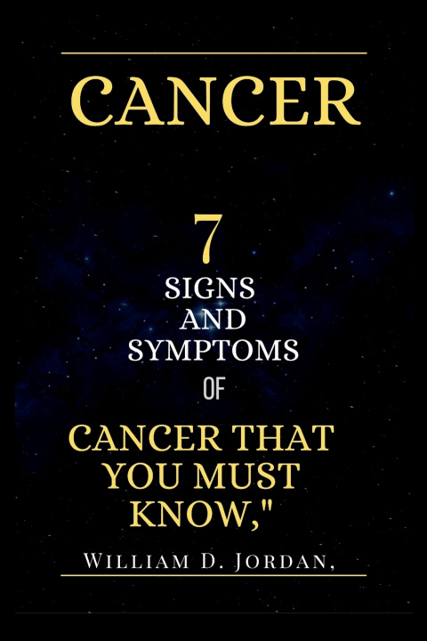 Book CANCER William D. Jordan