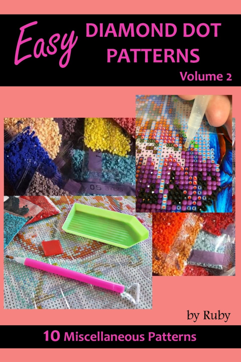 Book Easy Diamond Dot Patterns Volume 2 Ruby