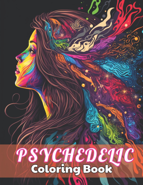 Knjiga Psychedelic Coloring Book Junius Labadie