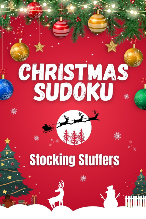 Kniha Christmas Sudoku Stocking Stuffers Omamova Publishing