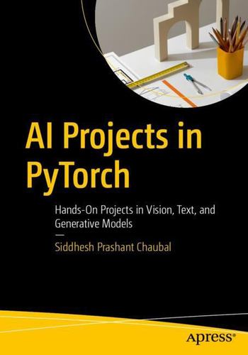 Kniha AI Projects in PyTorch Chaubal