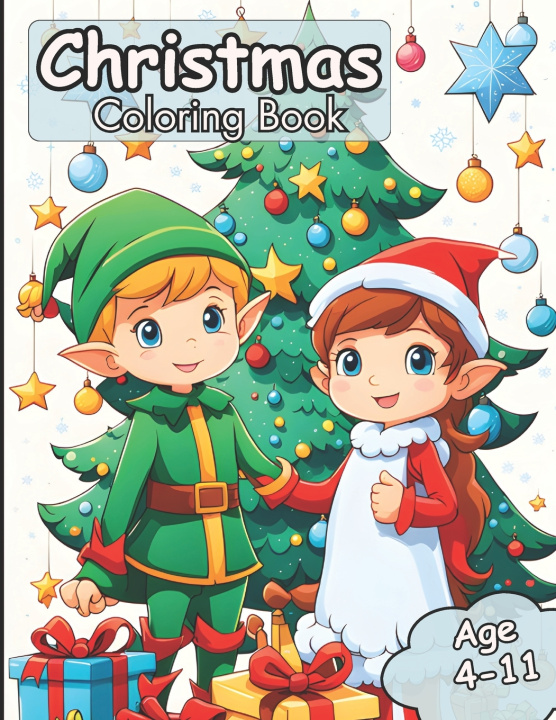 Knjiga Christmas Coloring Book Magic Brush Creations