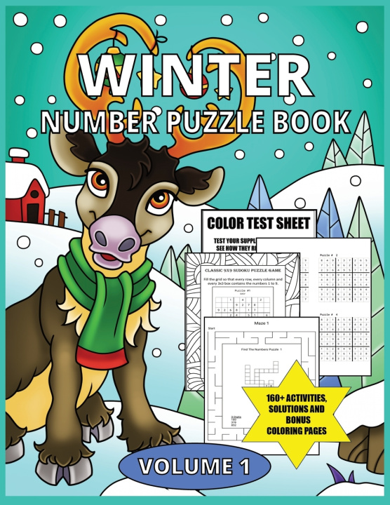 Knjiga Winter Number Puzzle Book Your Puzzle Press