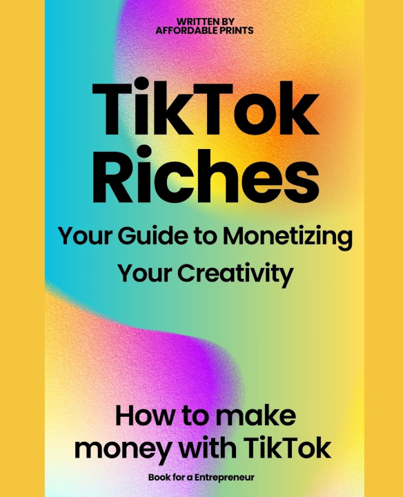 Knjiga TikTok Riches Affordable Prints
