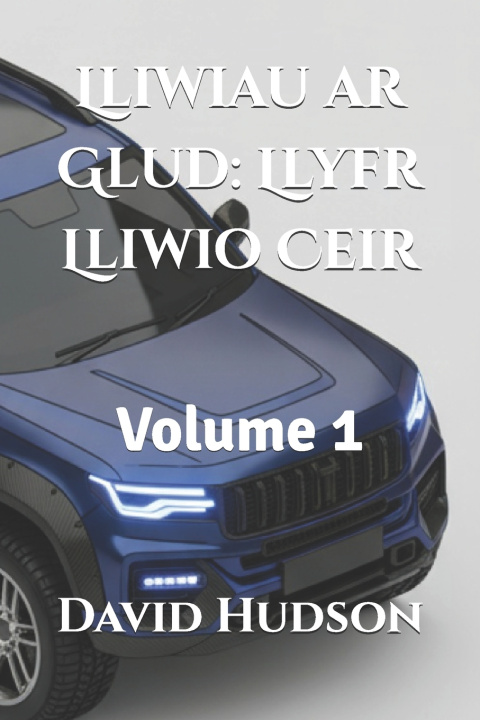 Book Lliwiau ar Glud David Hudson
