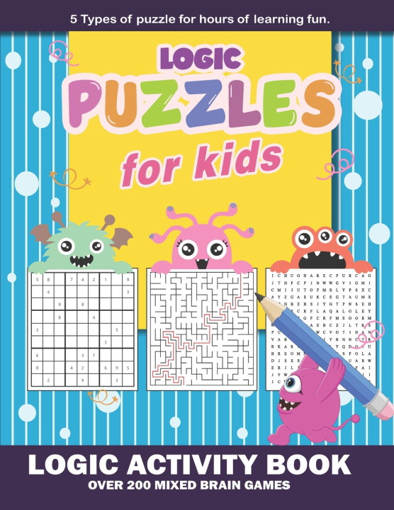 Book LOGIC PUZZLES FOR KIDS Lilly Muller