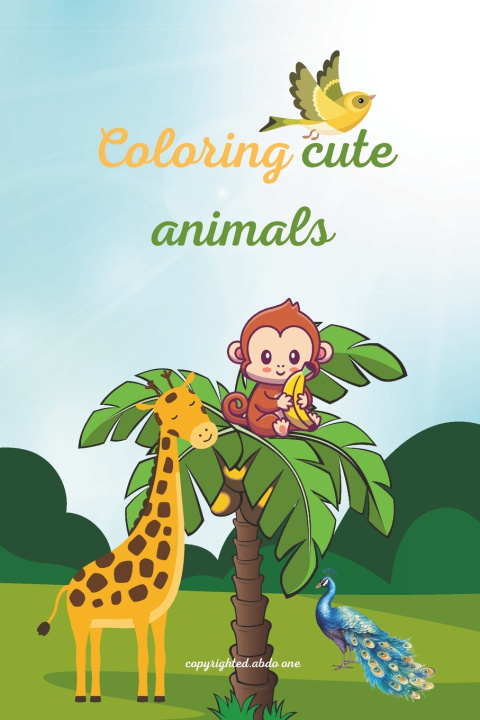 Knjiga Coloring cute animals abdo one