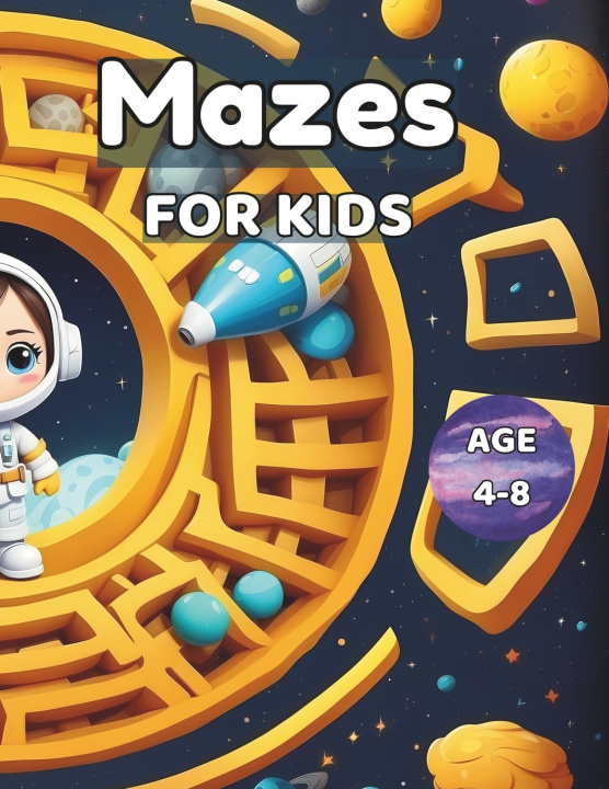 Book Mazes for Kids 4-8 Luna Everwrite