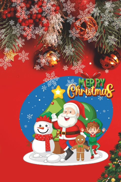 Knjiga merry christmas abdo one
