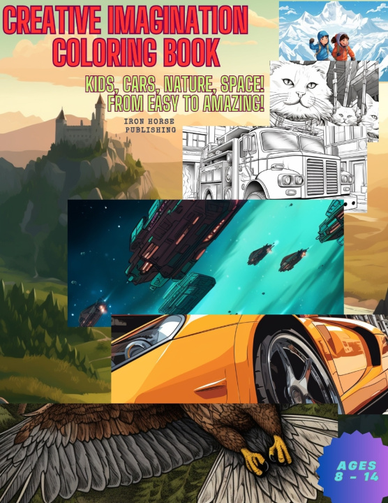 Knjiga Creative Imagination Coloring Book Dominic Paine