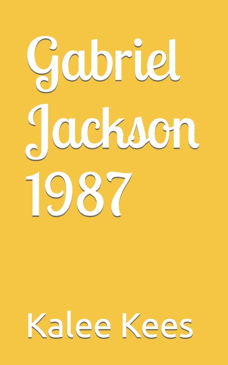 Kniha Gabriel Jackson 1987 Kalee Kees