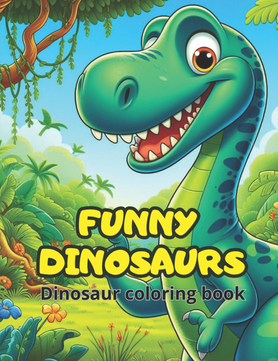 Knjiga Funny dinosaurs Odra Peñuela