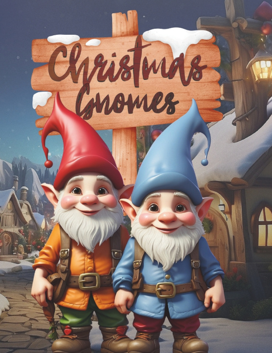 Book Christmas Gnomes Auto Enfants
