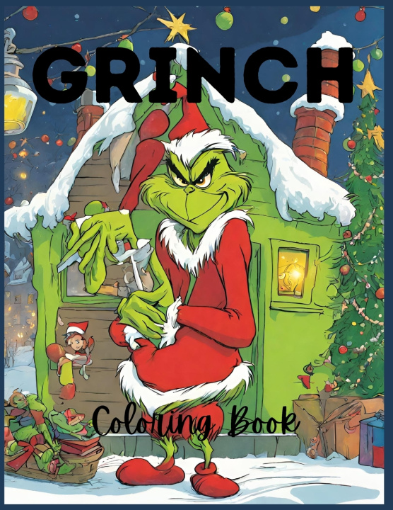 Book Grinch Coloring Book Rosemary Naomi