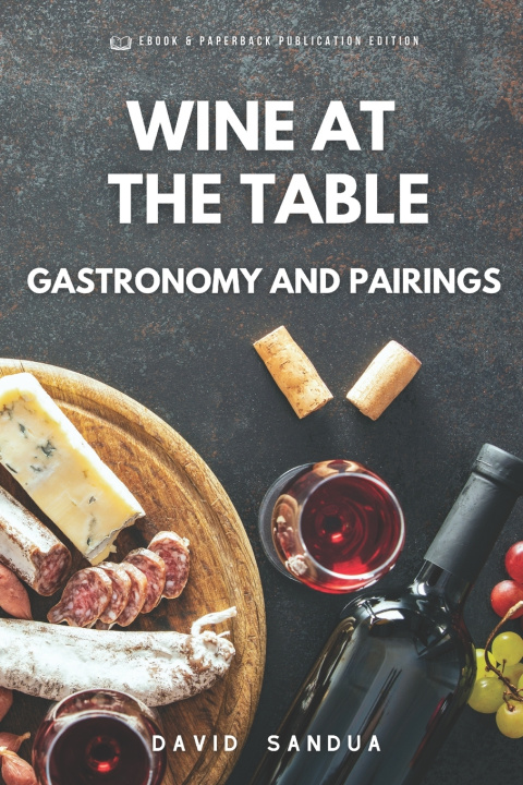 Kniha WINE AT THE TABLE DAVID SANDUA