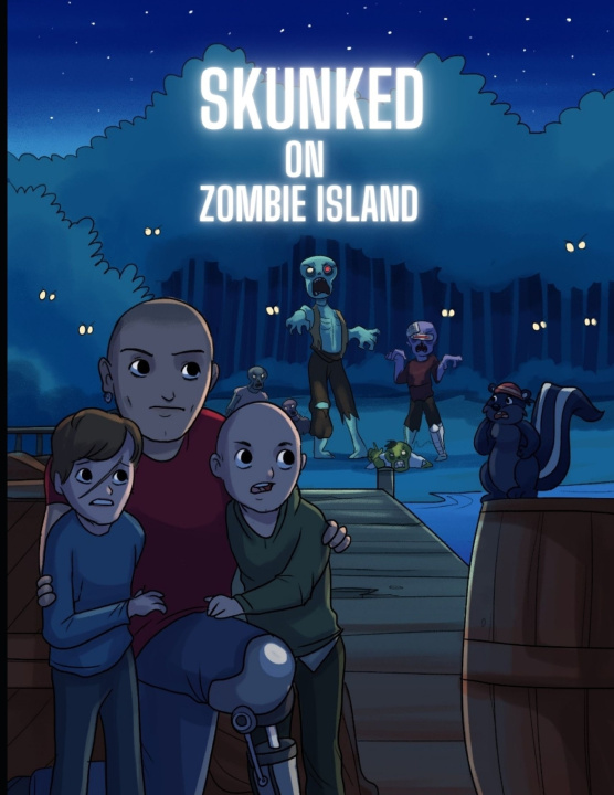 Kniha Skunked on Zombie Island Patrick Hatt