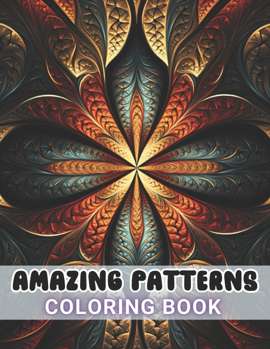 Kniha Amazing Patterns Coloring Book Demetris MD