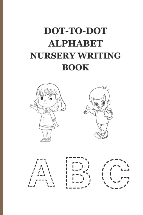 Knjiga dot to dot alphabet AISH R SINGH
