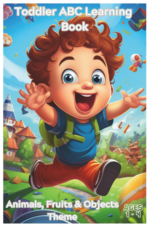 Kniha Toddler ABC Learning Book RainbowIvy ImaginationInk