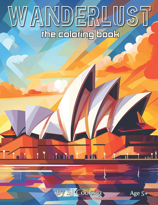 Book WANDERLUST The coloring book SJ Cooksey