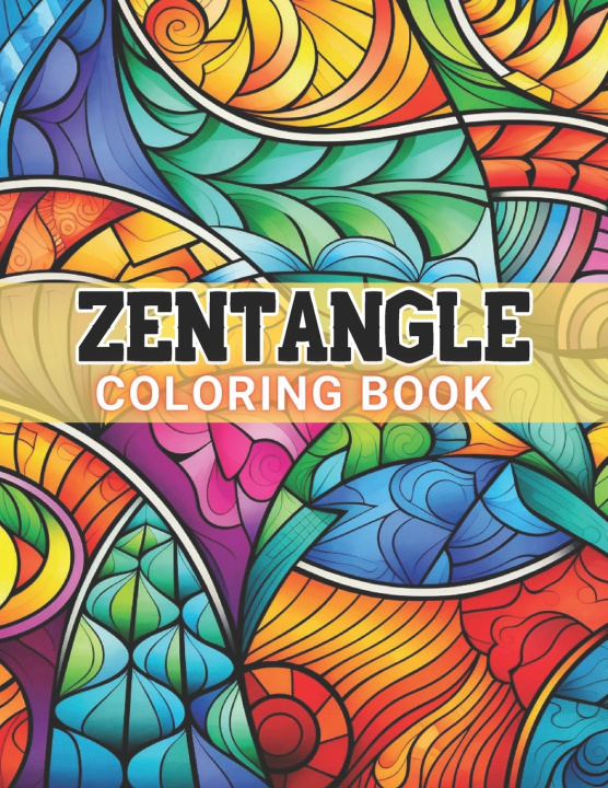 Book Zentangle Coloring Book Demetrius Davis