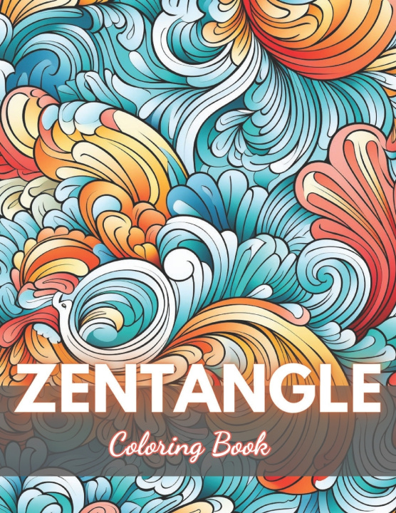 Buch Zentangle Coloring Book Lisa Cooper