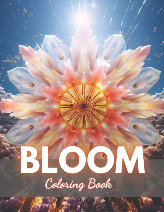 Book Bloom Coloring Book Junius Labadie