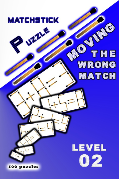Kniha MATCHSTICK PUZZLE Moving the wrong match RAOUF RAF