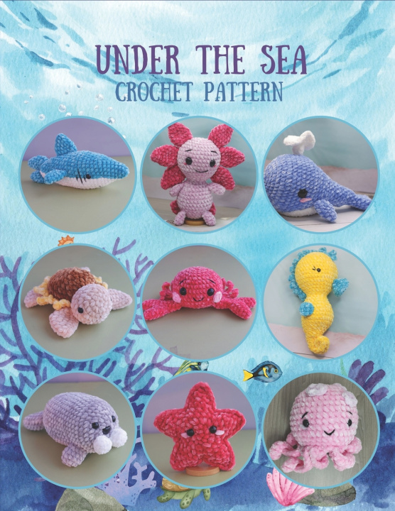 Kniha Under The Sea Crochet Pattern Mees Galaxy