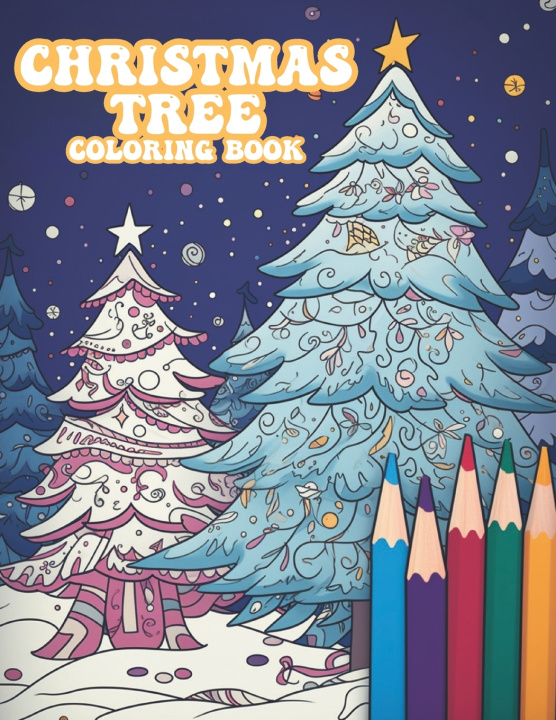 Book Christmas Tree Coloring Book Color Quest Publications