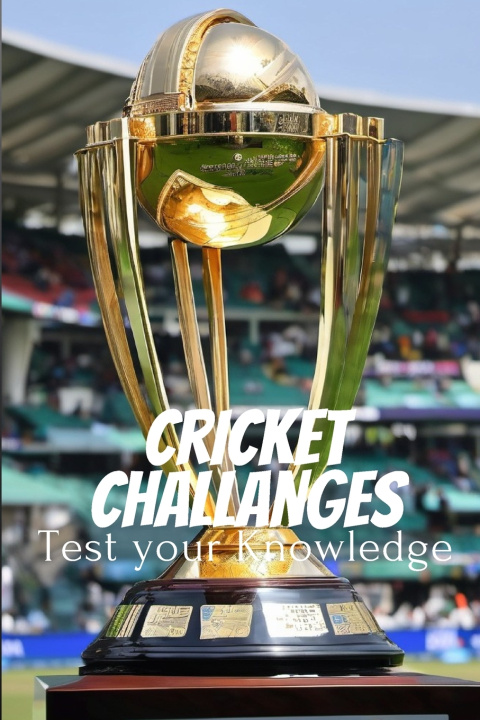 Kniha Cricket challenges Marshal K C