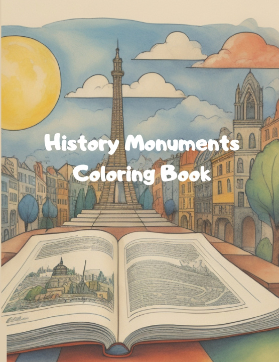 Book Monuments coloring book Alexandra Morgan