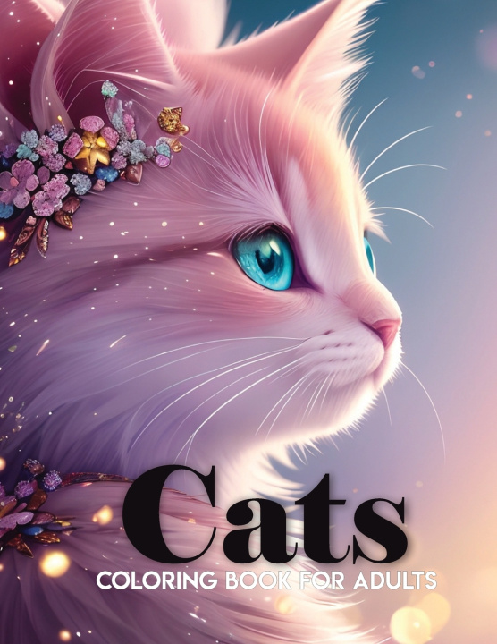 Knjiga coloring book about cats Akiel Narciso