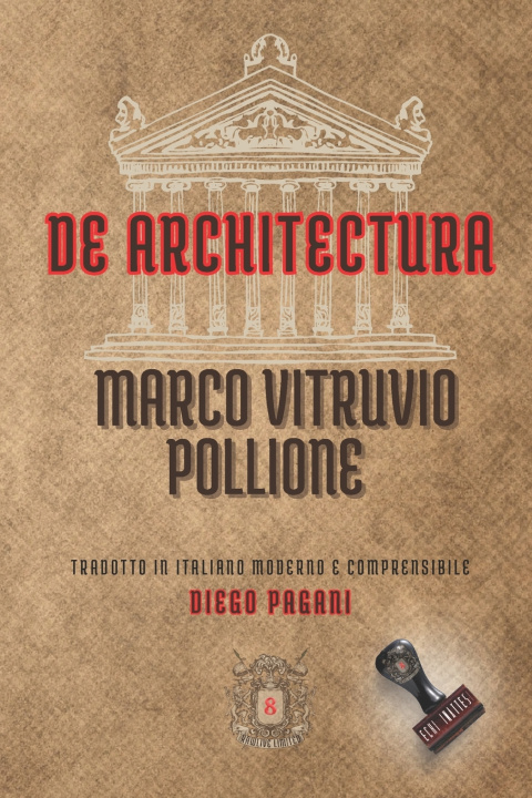 Book DE ARCHITECTURA Marco Vitruvio Pollione