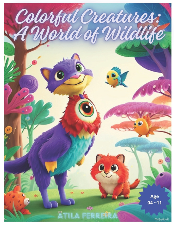 Book Colorful Creatures Atila Ferreira Da silva